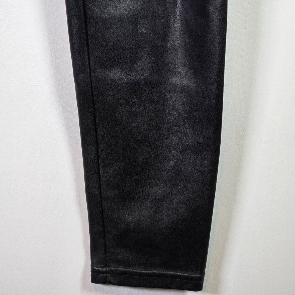 Wilfred Free Women's Faux Leather Daria Black Leggings Size Small - Picture 4 of 9
